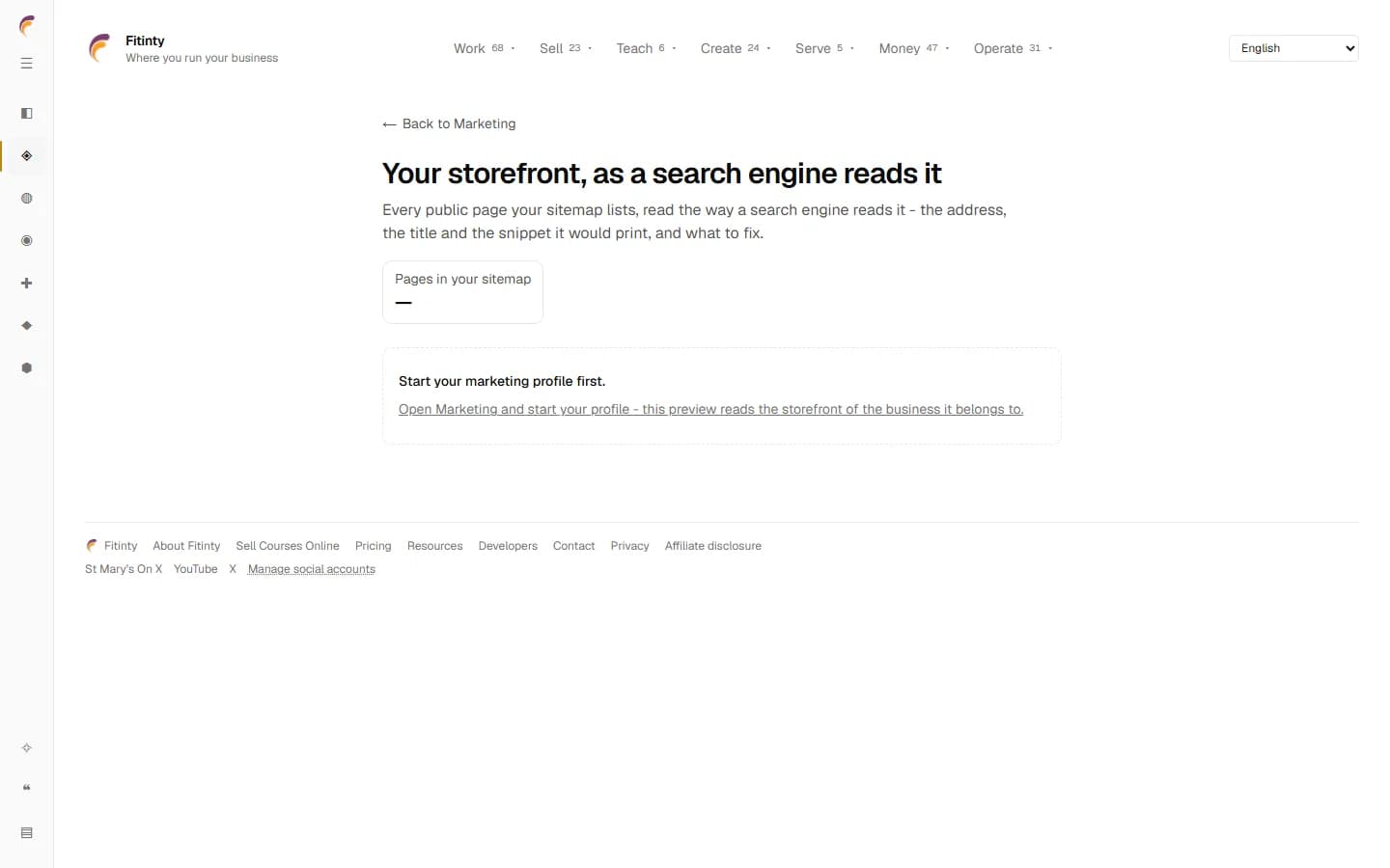 SEO Preview, a real screen from the running app.