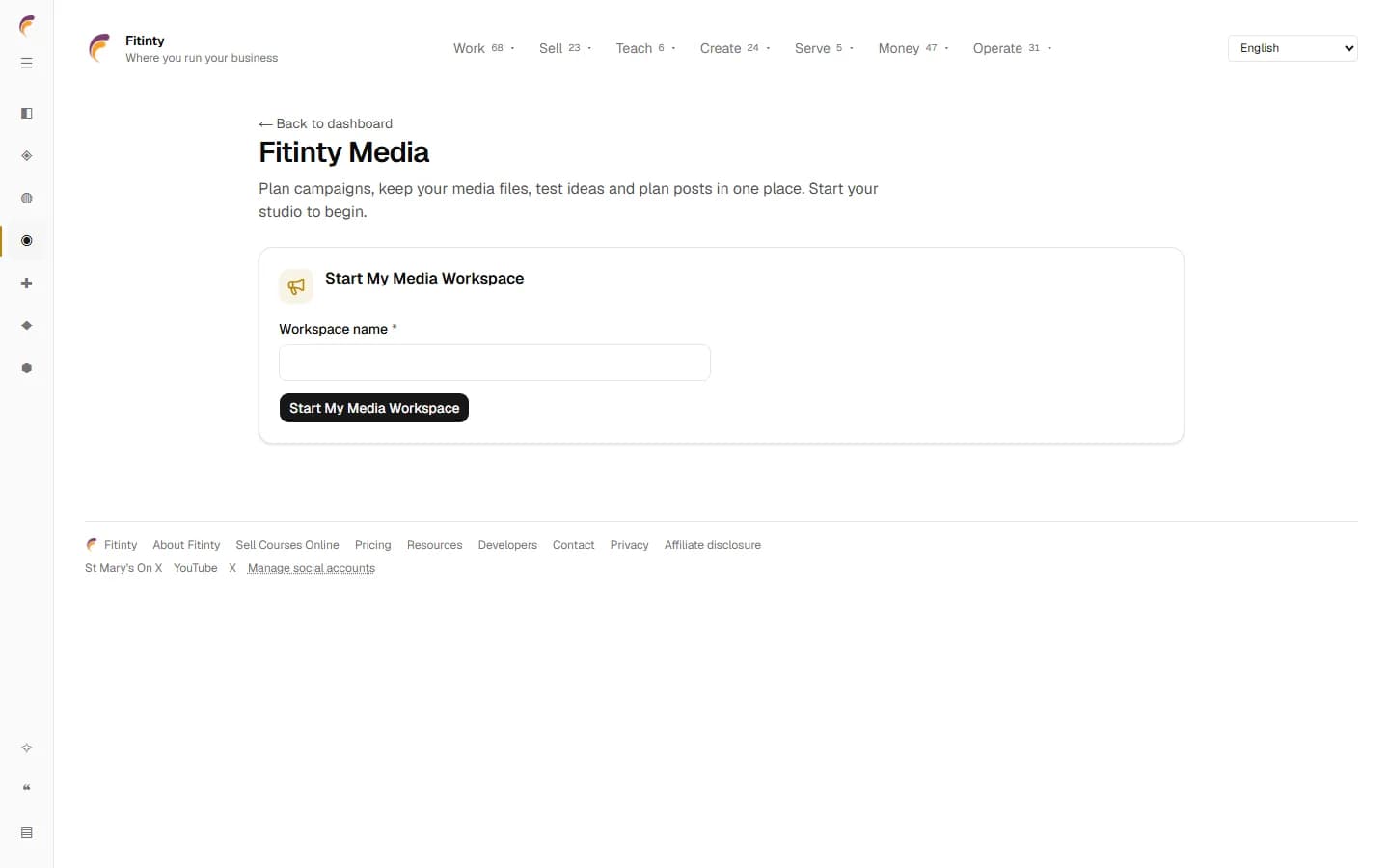 Media Studio, a real screen from the running app.