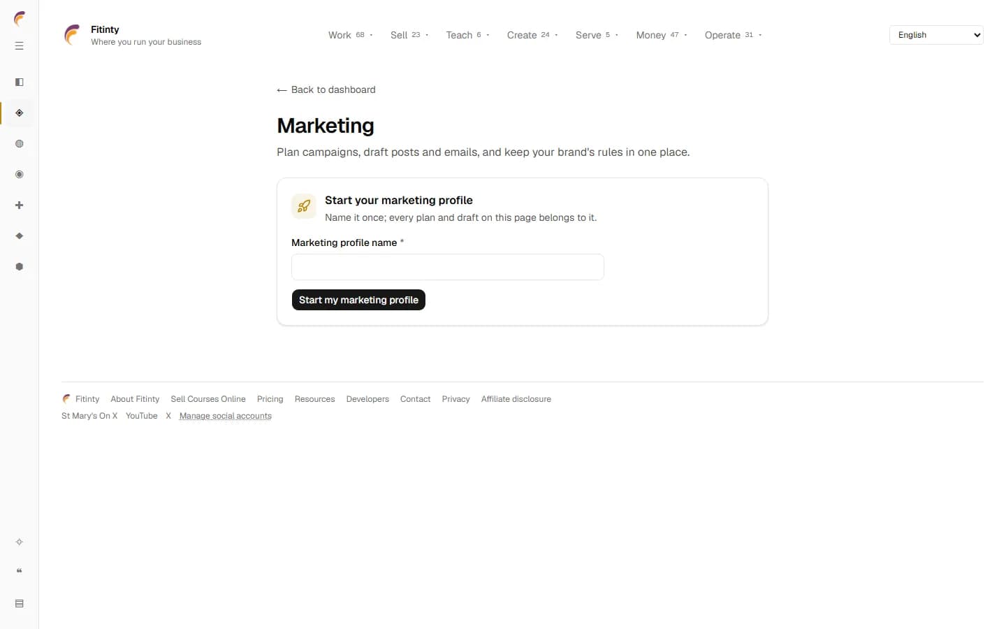 Marketing, a real screen from the running app.